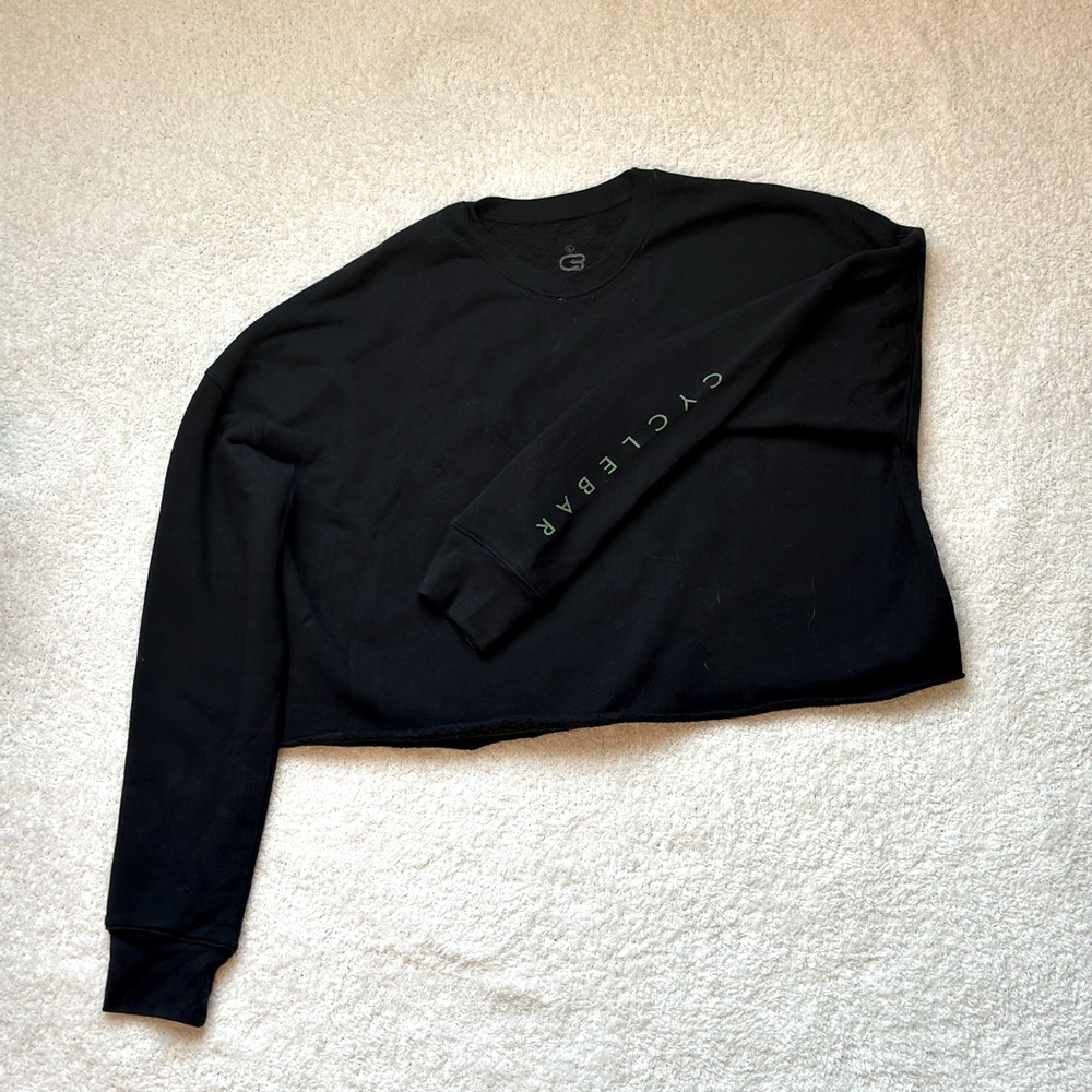 Cyclebar Limited Edition Cropped Sweatshirt